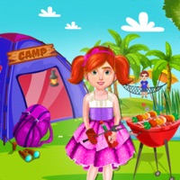 烧烤夏令营假期