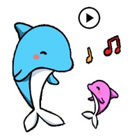 AnimatedBlueDolphinSticker
