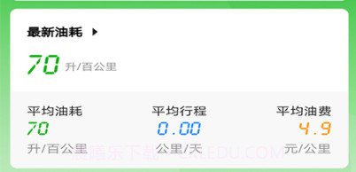 汽车油耗v1.10截图