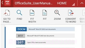 OfficeSuite免费版v2.8截图