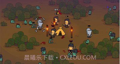 僵尸隆隆防御战v0.8截图