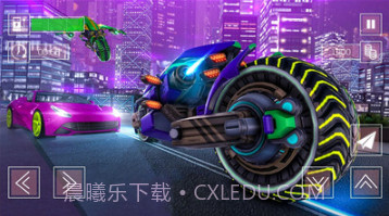 未来混乱城市飞车v1.11截图