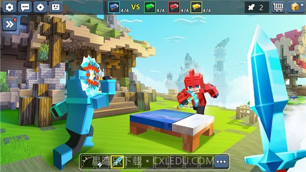 我的世界起床战争花雨庭1.15.10.76706截图