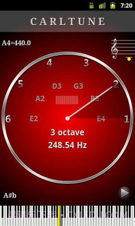 人声音域测试软件（CarlTune）2.6.11截图