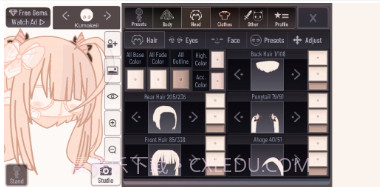 Gacha Hair Ideasv1鐎瑰宕渧1.11截图