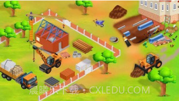 模拟挖掘机建房子v1.15截图