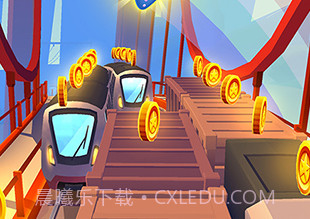 地铁跑酷186个角色全解锁版v4.04.17截图