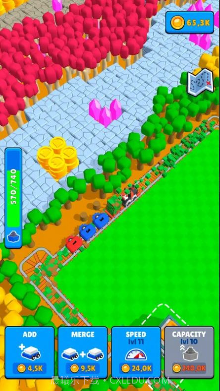 火车矿工闲置铁路0.81截图