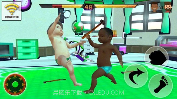 宝宝摔跤对决截图3 宝宝摔跤对决截图3