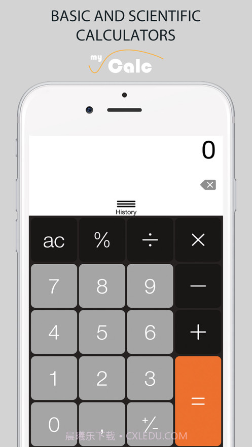 myCalc:Calculator+截图1