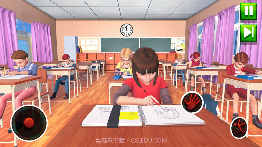 高学校教师研究房间截图1