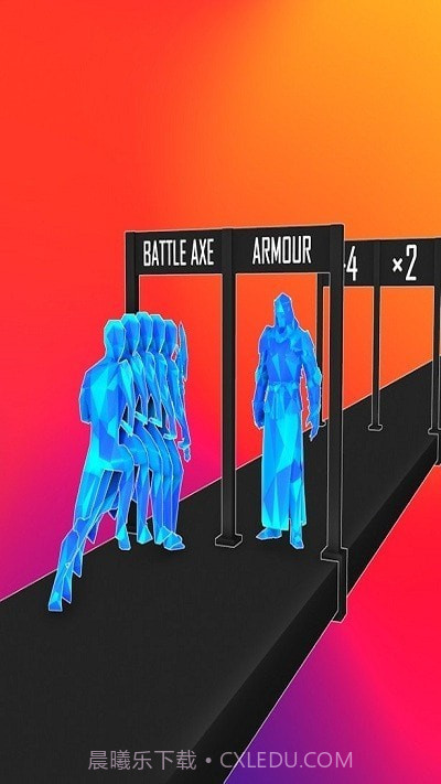 水晶人重叠跑酷截图1