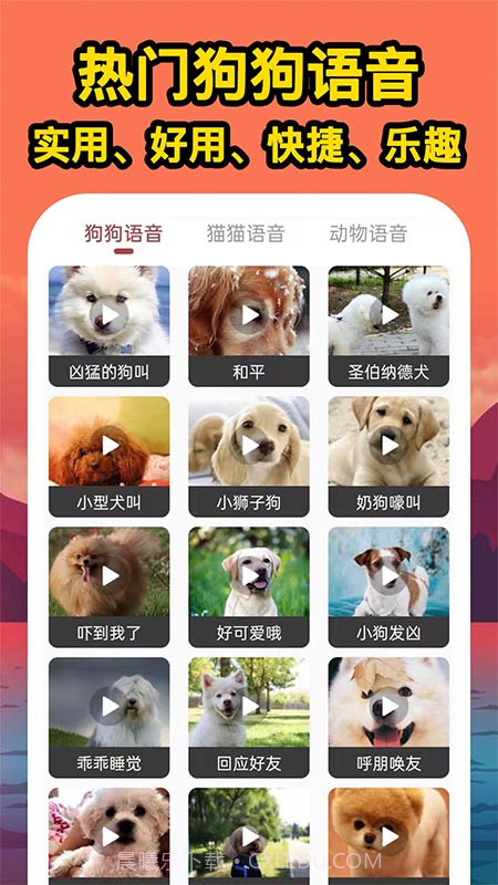 人人猫狗翻译交流器截图2 人人猫狗翻译交流器截图2