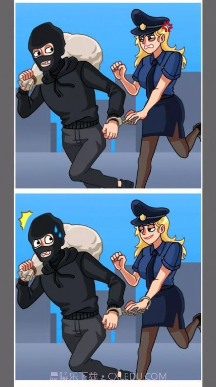 绘制警察拼图截图2