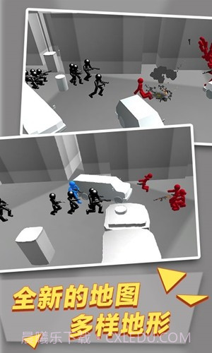 火柴钢铁人枪战3D截图3