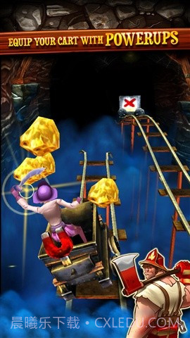 矿车大逃亡 Rail Rush截图3 矿车大逃亡 Rail Rush截图3