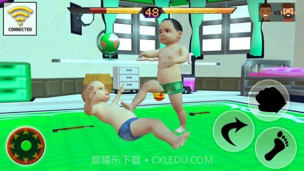 宝宝摔跤对决截图1 宝宝摔跤对决截图1