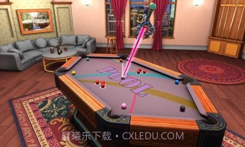 真实3D台球明星之路截图3 真实3D台球明星之路截图3