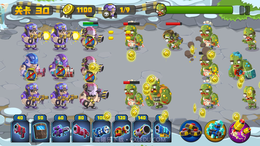 特警队大战僵尸截图3