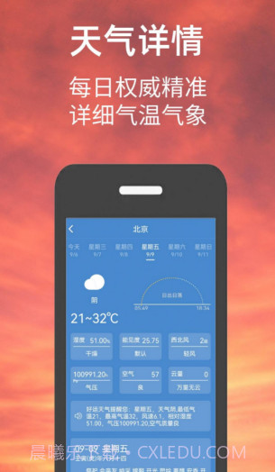 偶的天气预报截图1 偶的天气预报截图1