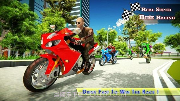 真正的超级运动自行车赛截图1