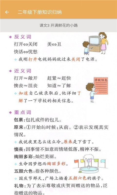 小学语文知识归纳截图2 小学语文知识归纳截图2