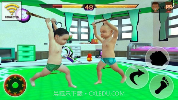 宝宝摔跤对决截图2 宝宝摔跤对决截图2