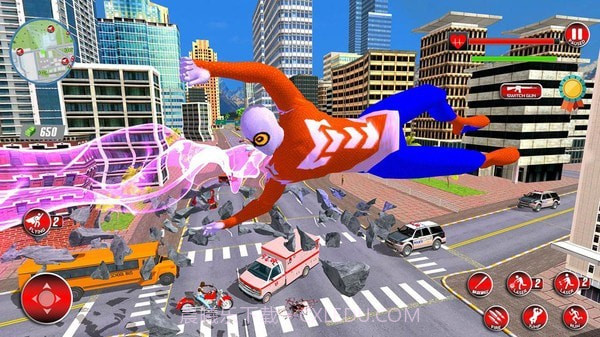 蜘蛛侠飞绳英雄截图3