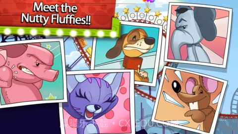 动物过山车 Nutty Fluffies截图2 动物过山车 Nutty Fluffies截图2