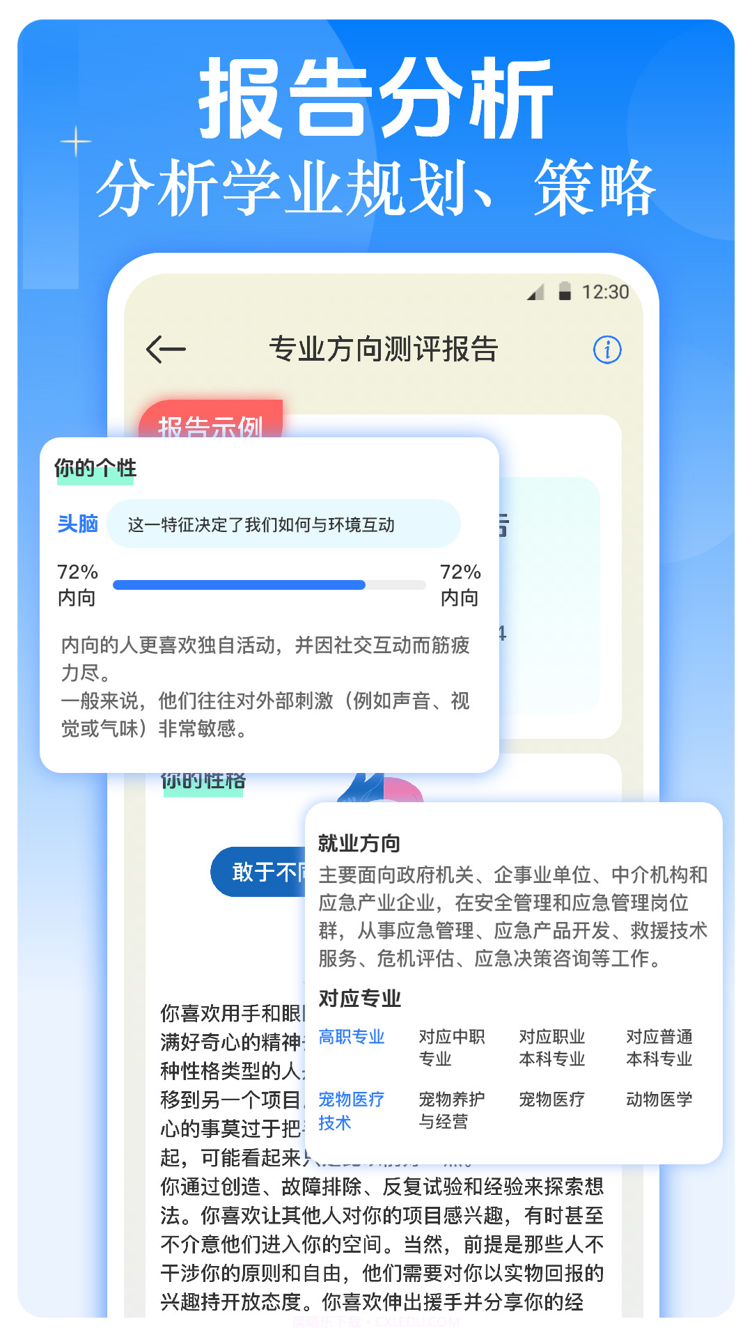 职业生涯规划截图2 职业生涯规划截图2