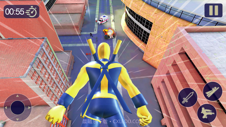 忍者蜘蛛侠绳索英雄2截图3 忍者蜘蛛侠绳索英雄2截图3