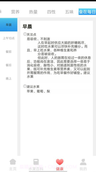口袋水果知识科普截图2 口袋水果知识科普截图2