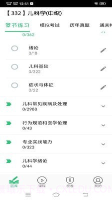 儿科学主治医师截图4