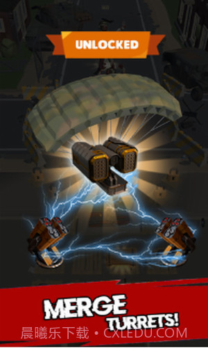 合并炮塔僵尸防御截图3 合并炮塔僵尸防御截图3