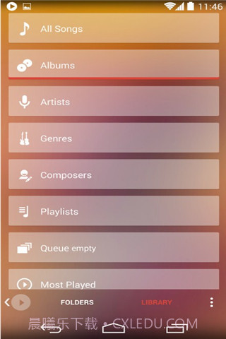 Poweramp透明主题截图2 Poweramp透明主题截图2