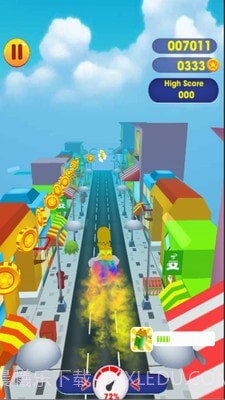 辛普森跑酷之旅截图2