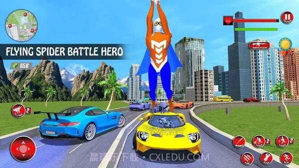 蜘蛛侠飞绳英雄截图1