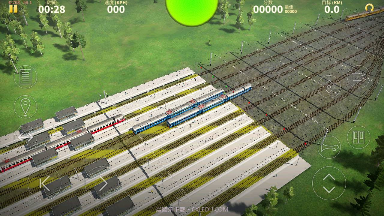 电动火车模拟器解锁全部车辆截图4