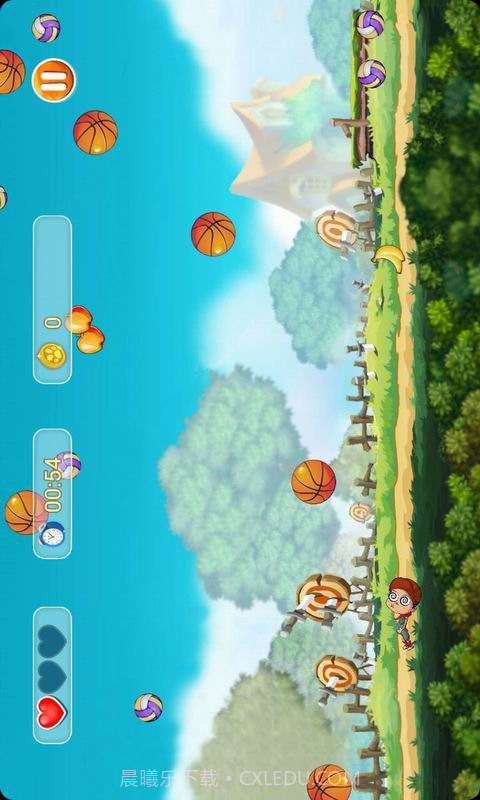 超级躲避球HD截图3 超级躲避球HD截图3