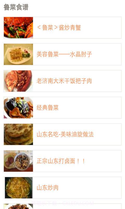 特色鲁菜菜谱宝典截图3