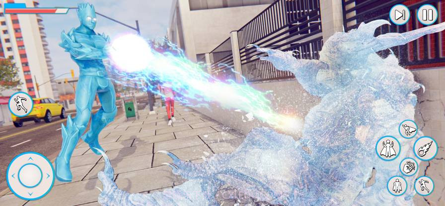冰超级英雄犯罪城市游戏截图1