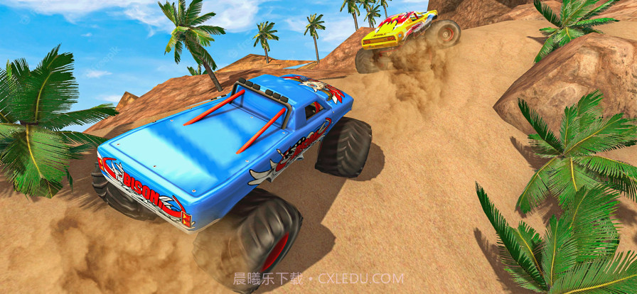 怪物卡车越野果酱截图3 怪物卡车越野果酱截图3
