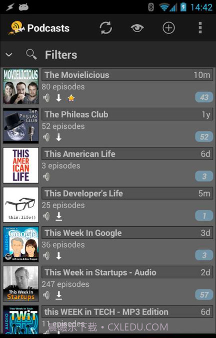 PodcastAddict截图1 PodcastAddict截图1