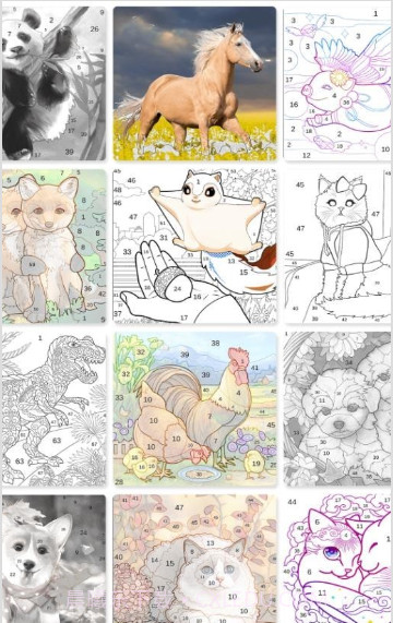 开心涂色书截图4 开心涂色书截图4