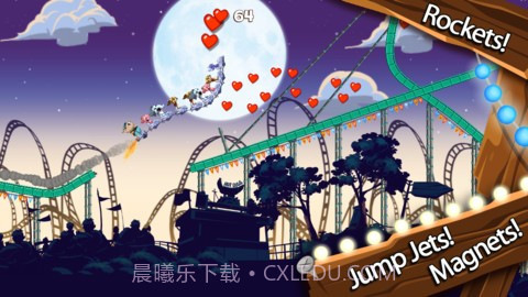 动物过山车 Nutty Fluffies截图3 动物过山车 Nutty Fluffies截图3