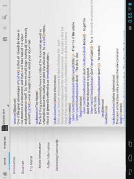 LaTeX编辑器截图5 LaTeX编辑器截图5