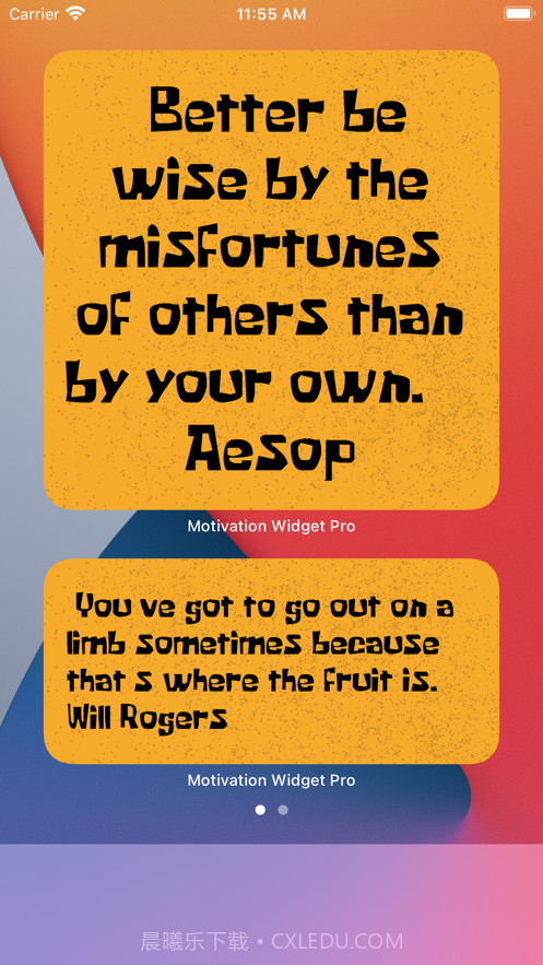 MotivationWidget:DailyQuote截图3