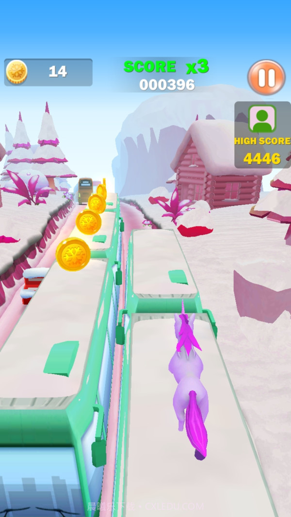 独角兽地铁跑酷截图4