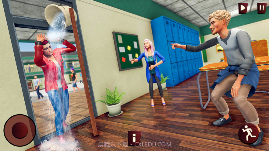 高学校匪徒欺负男孩截图2