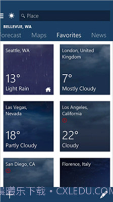 微软天气截图3 微软天气截图3